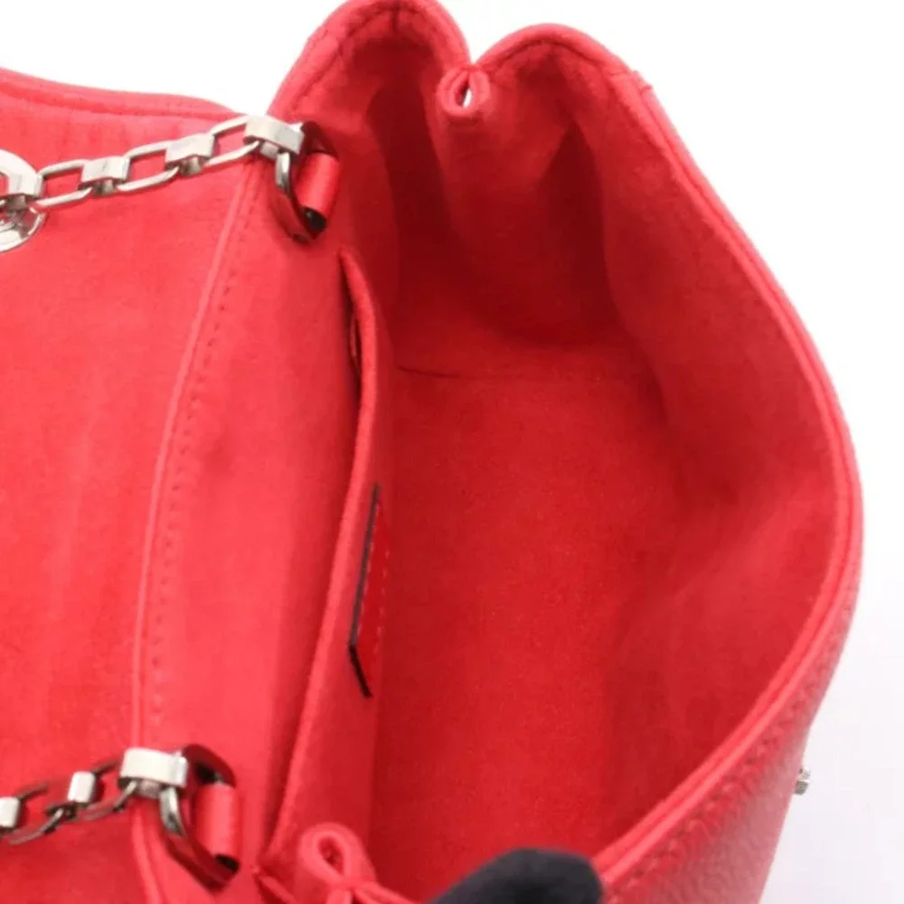 Louis Vuitton Red Pouchette Shoulder Bag